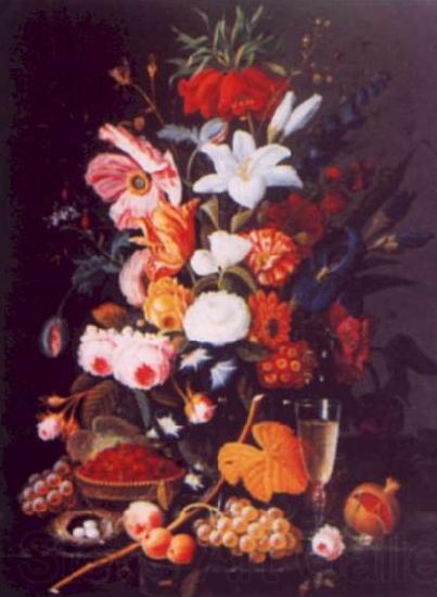 Severin Roesen Floral Still Life